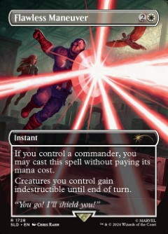 Flawless Maneuver Secret Lair Drop - Marvel's Art
